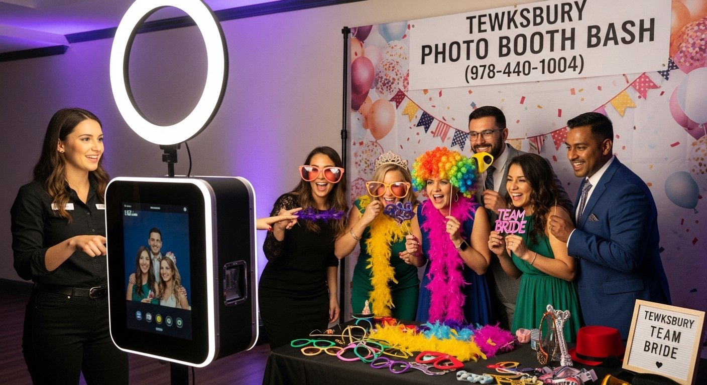 Photo Booth With Instant Sharing in Tewksbury, MA
