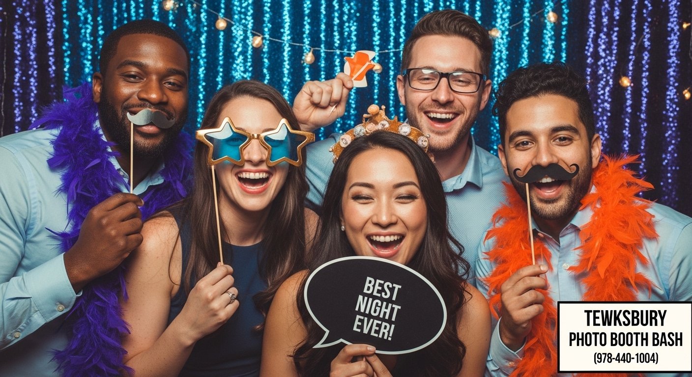 Photo Booth With Guestbook Option in Tewksbury, MA