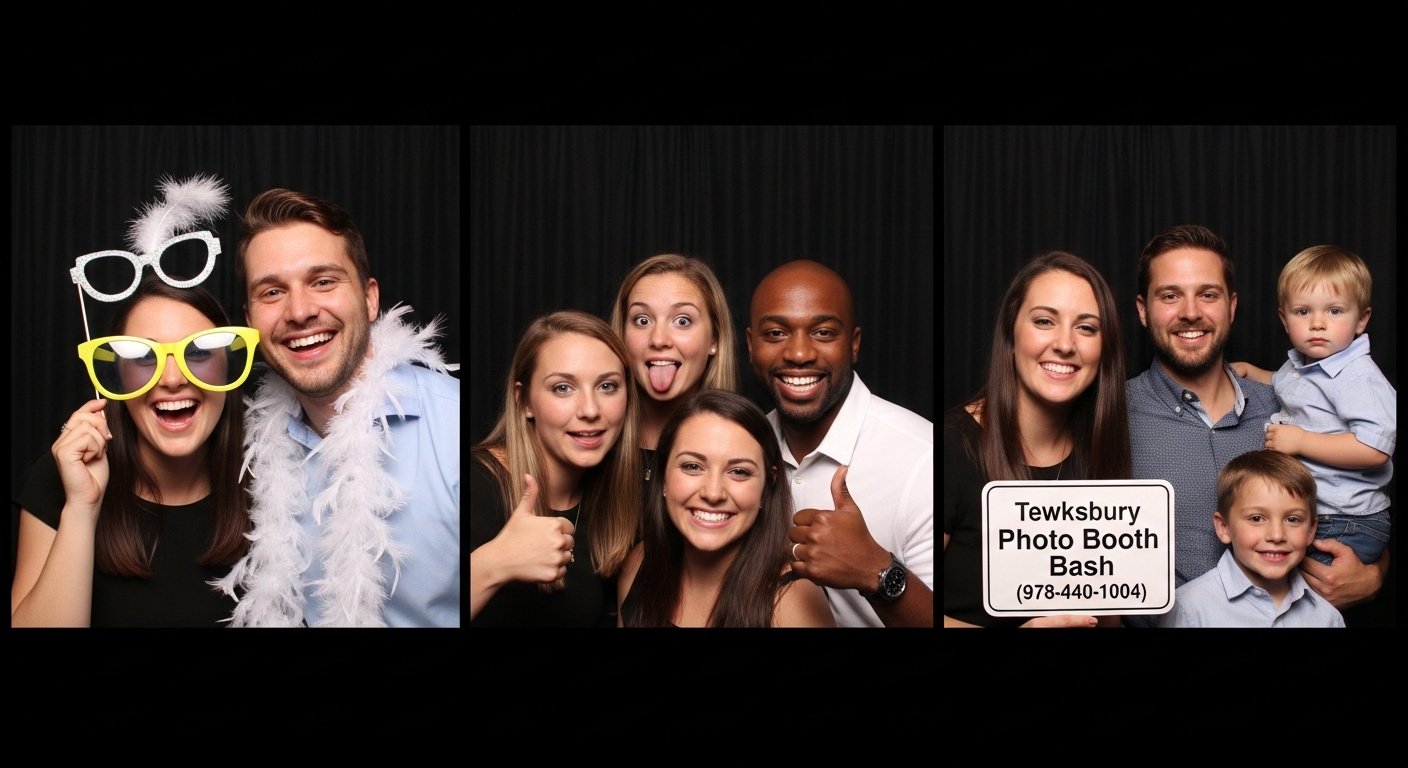 Photo Booth With Custom Branding in Tewksbury, MA