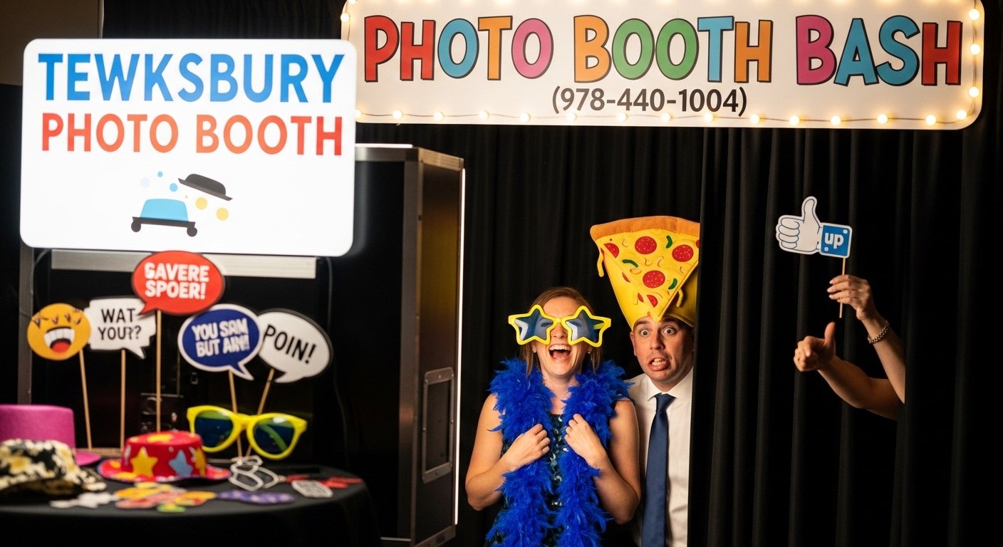 Photo booth event setup in Chelmsford