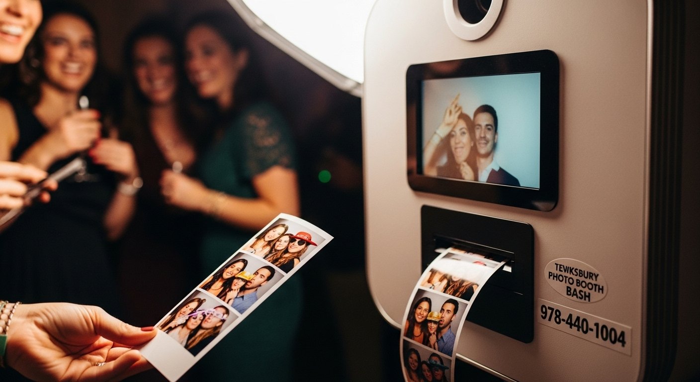 Roaming Photo Booth Rental setup